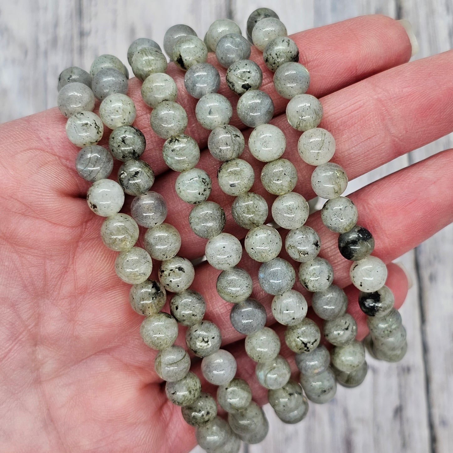 6mm Reiki Infused Labradorite Bracelet