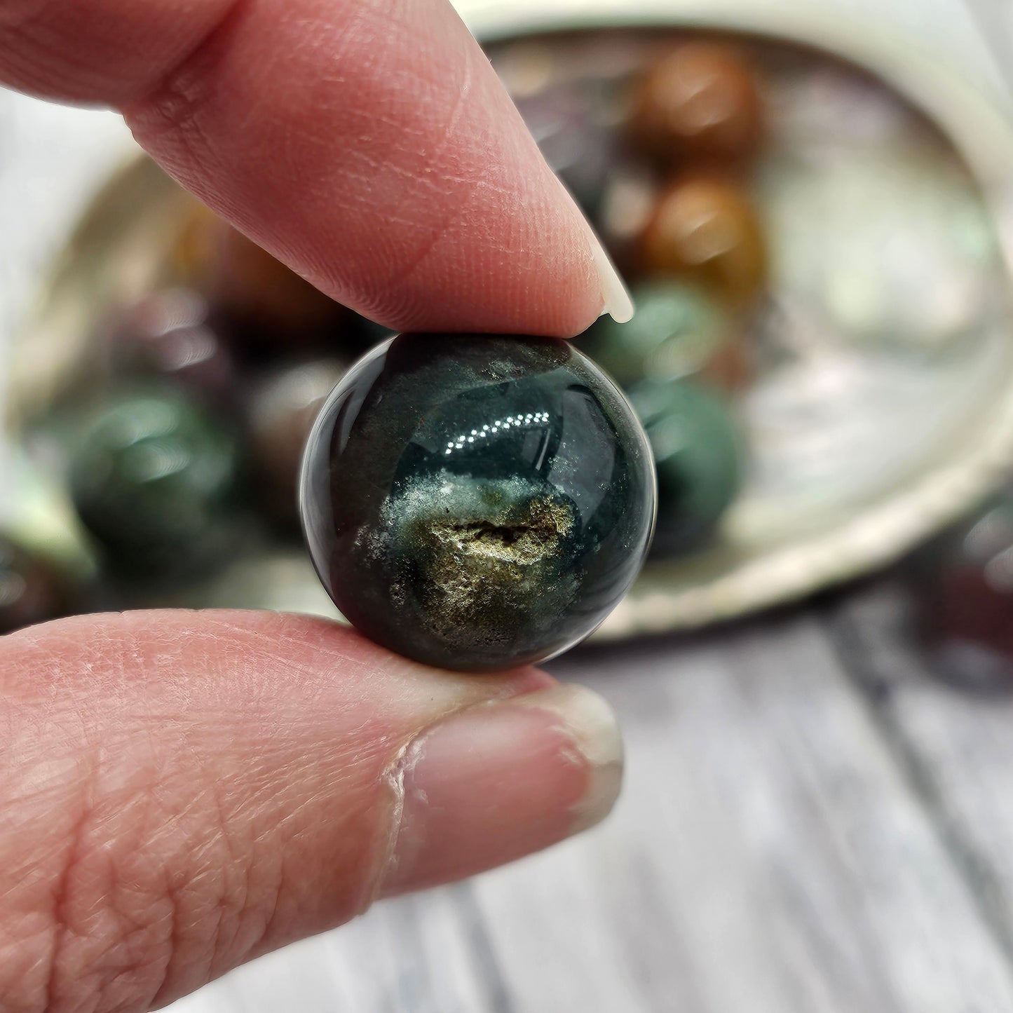 Ocean Jasper Mini Spheres