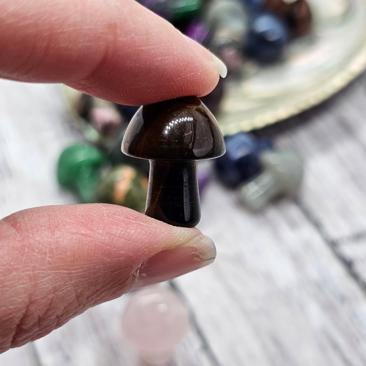 Assorted Crystal Mini Mushrooms