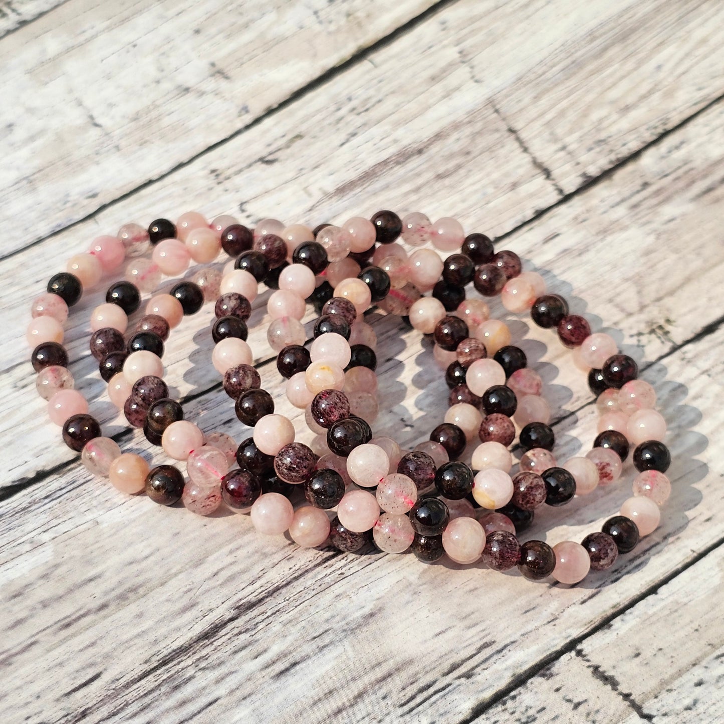 6mm Reiki Infused Heart Chakra Bracelet