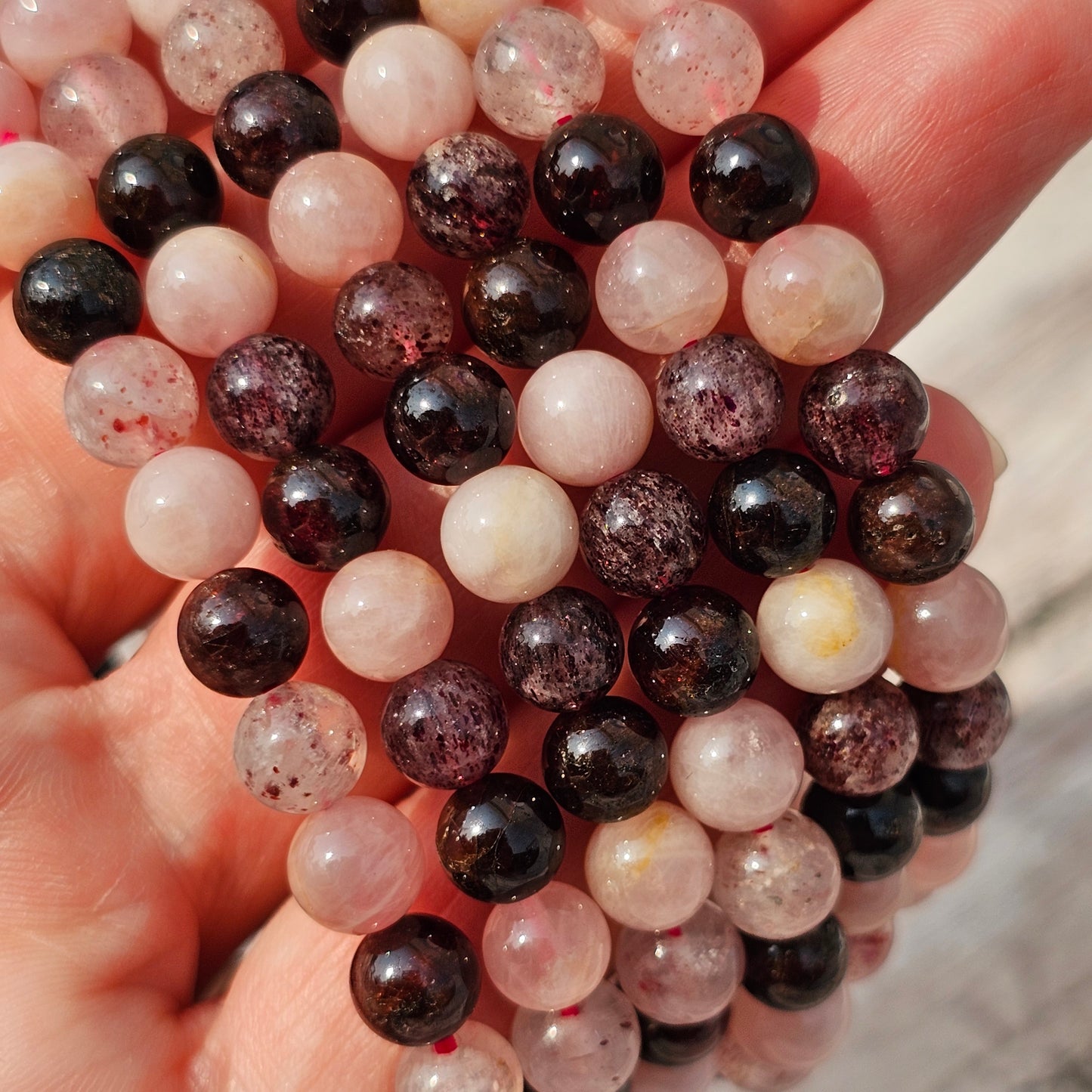 6mm Reiki Infused Heart Chakra Bracelet