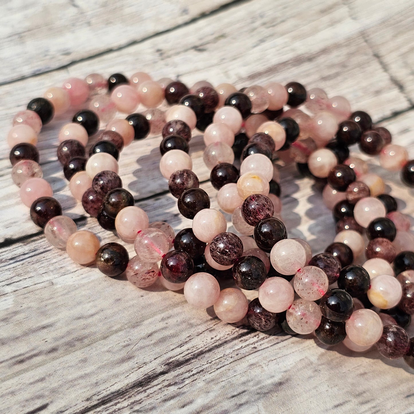 6mm Reiki Infused Heart Chakra Bracelet