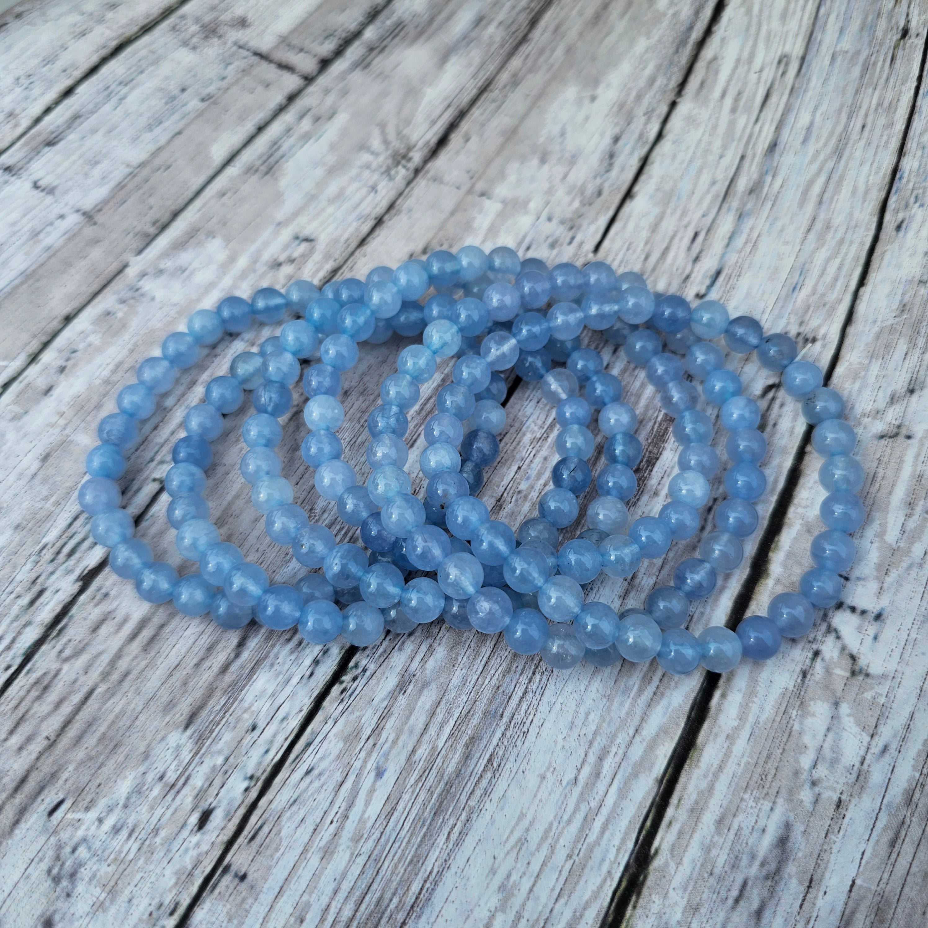 Reiki attuned and online blessed Aquamarine bracelet